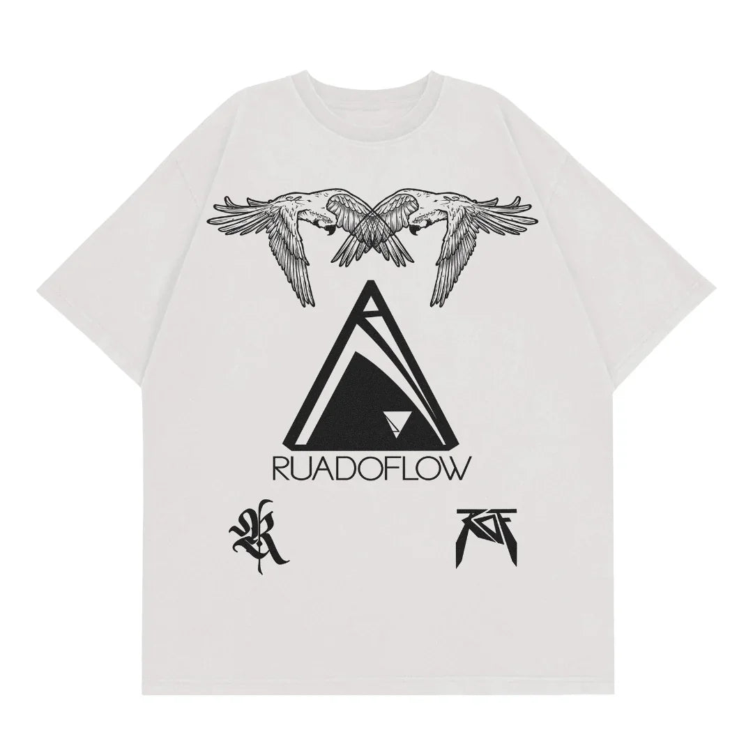 Camiseta Oversized Arara O Nova