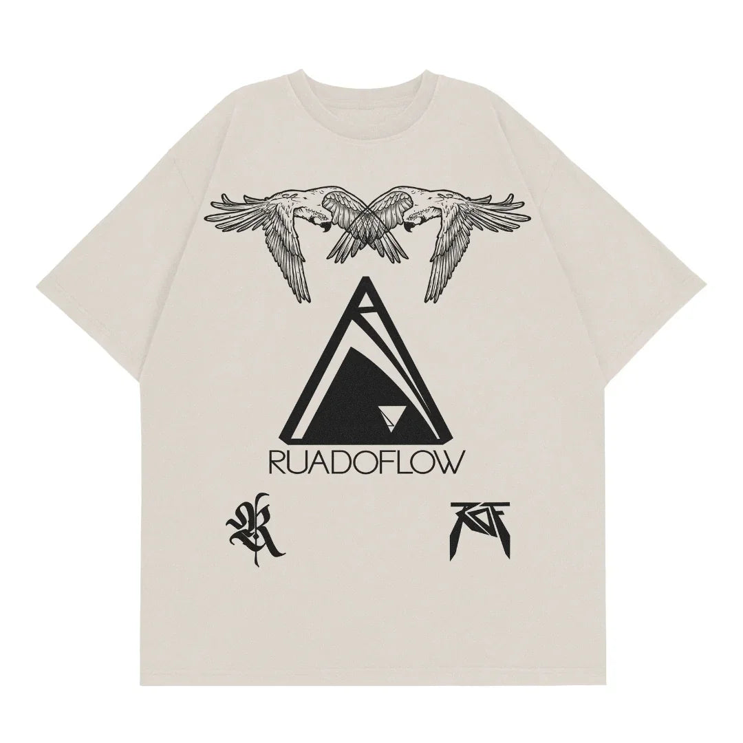 Camiseta Oversized Arara O Nova