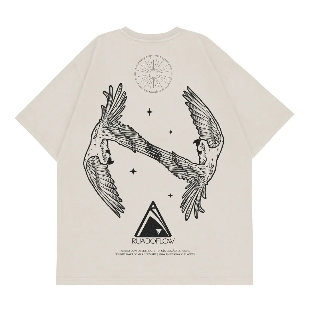 Camiseta Oversized Arara Oroboro