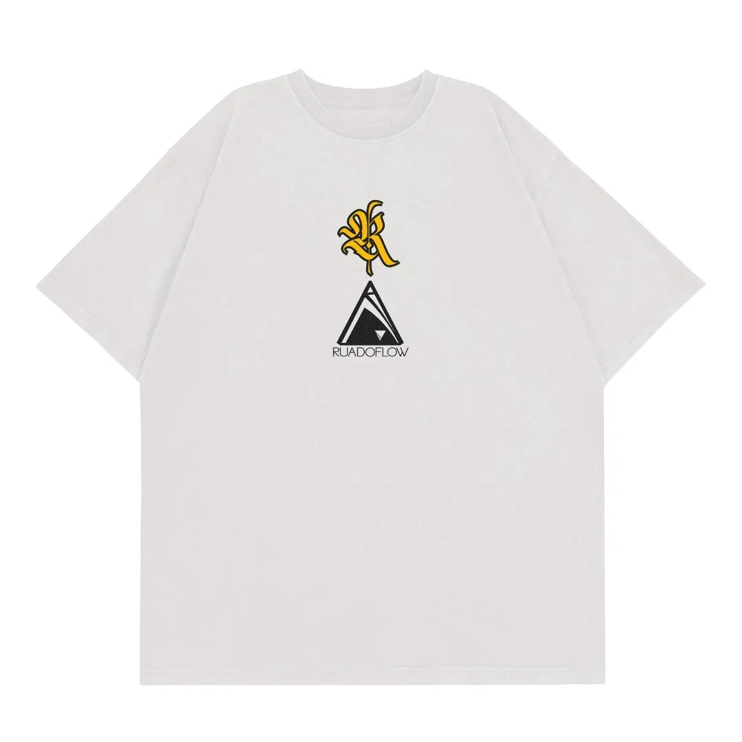 Camiseta Oversized Dragão Rosa