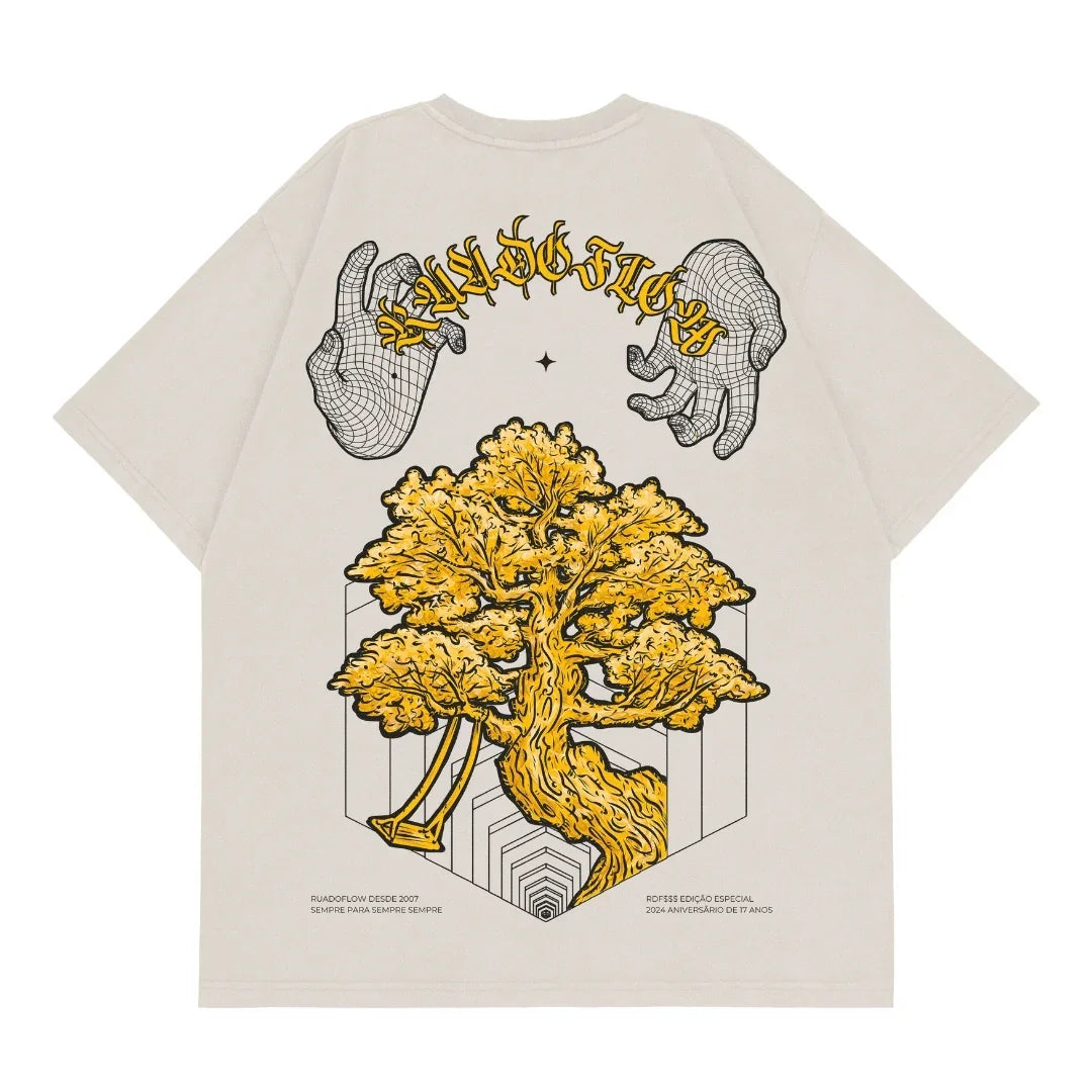 Camiseta Oversized Plantando