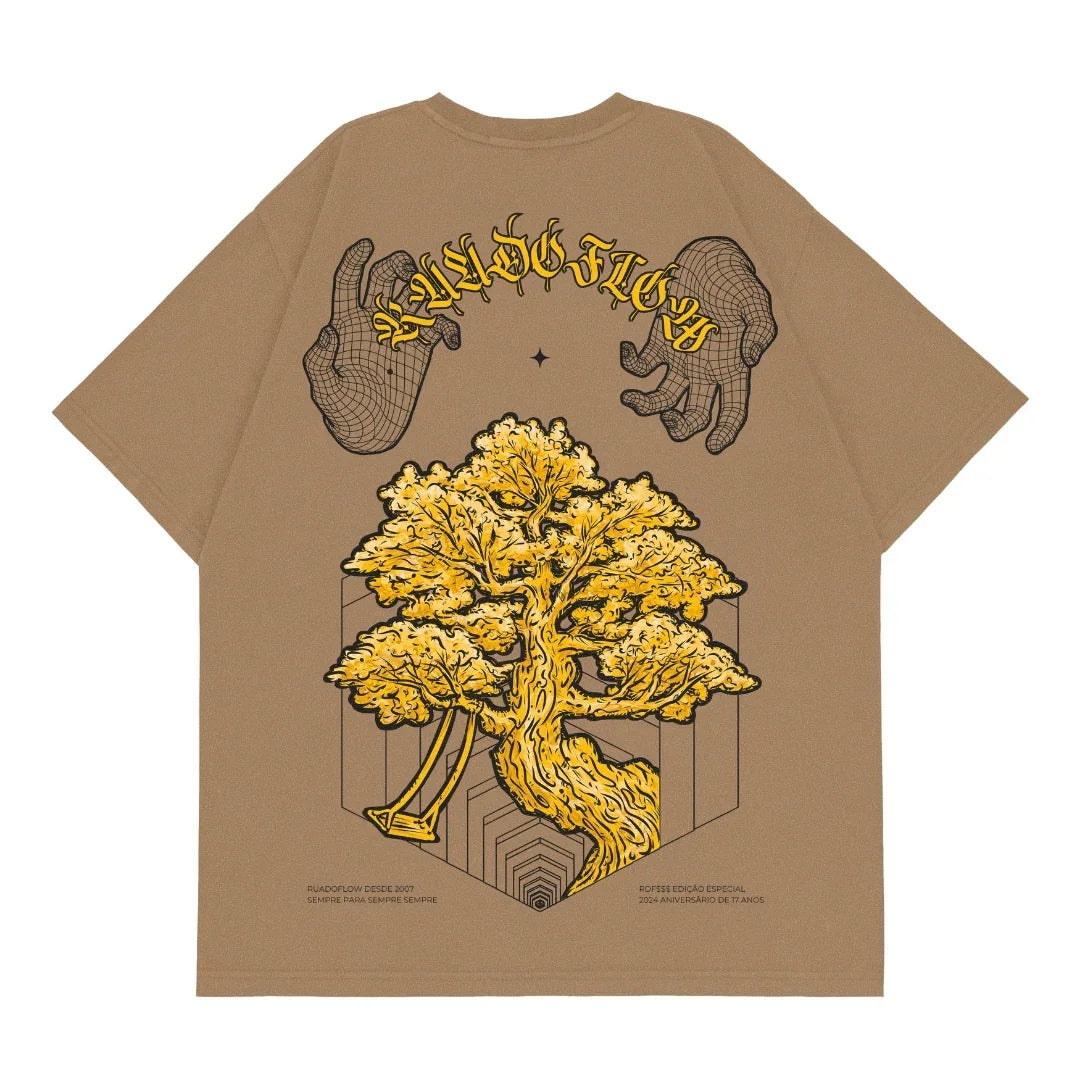 Camiseta Oversized Plantando